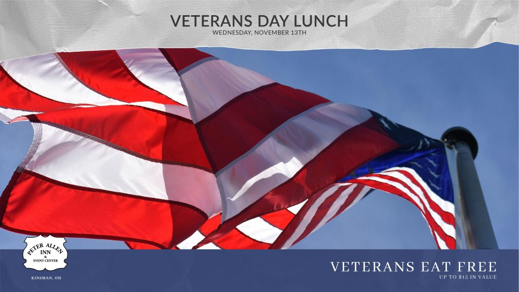 2024 Veterans Day Lunch Special Event Post Thumbnail