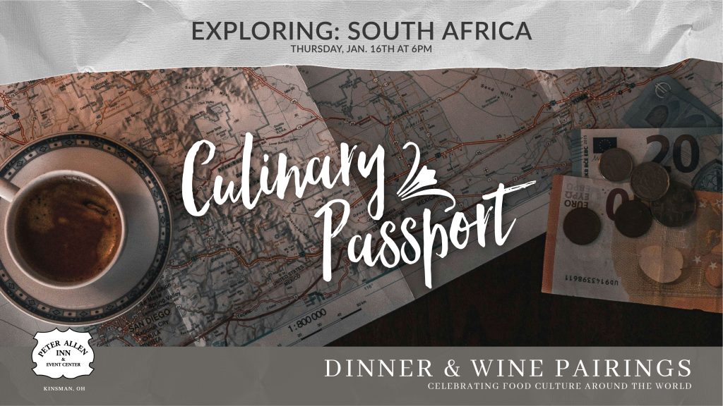 2024-25 Culinary Passport - South Africa