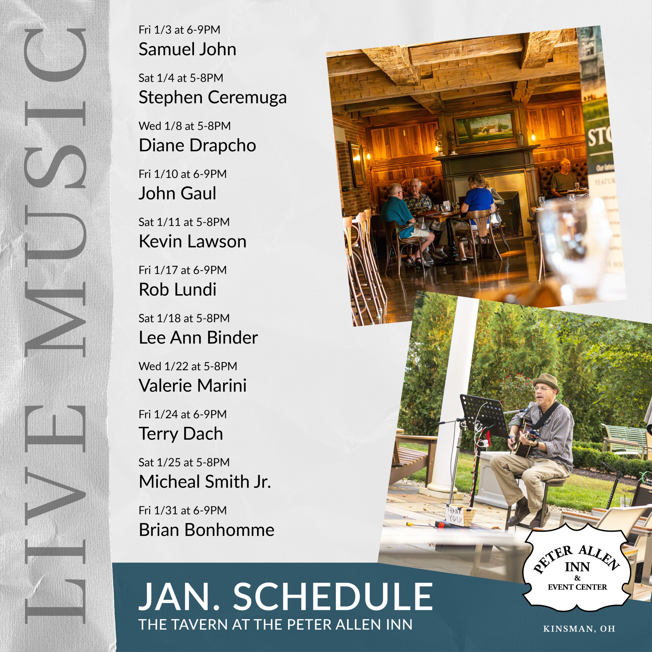 January Live Music