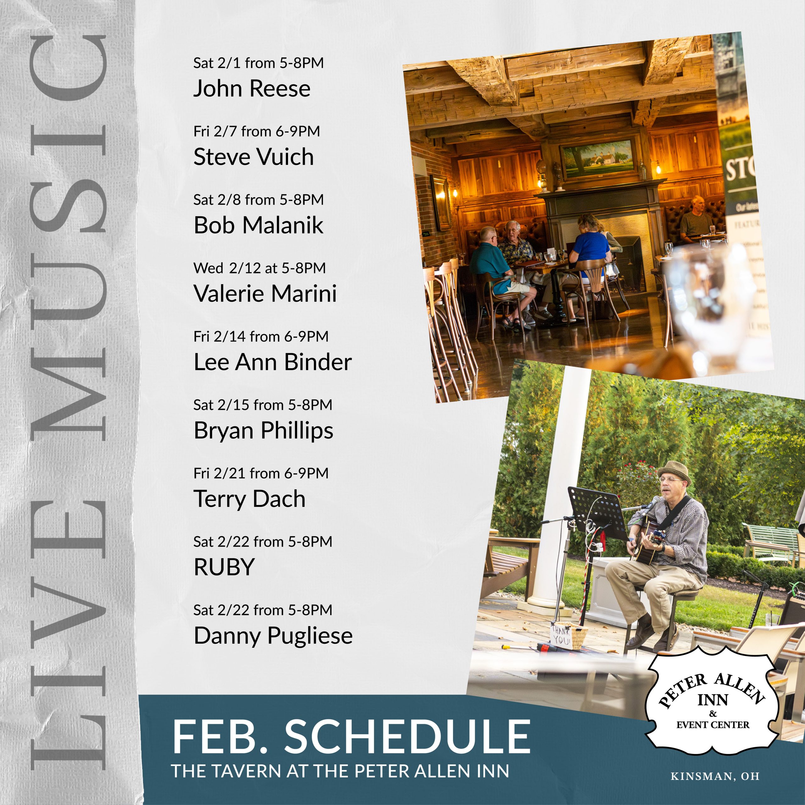 February Live Music