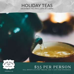 Christmas Teas Special Event Post